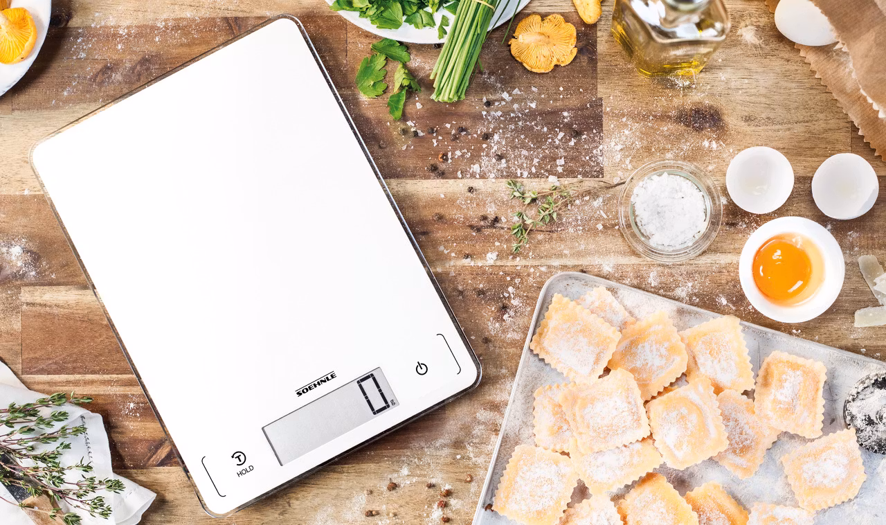 Soehnle Kjøkkenvekt | 20kg | Hvit