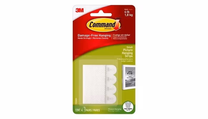 3M command Bildeoppheng 2x4, hvit