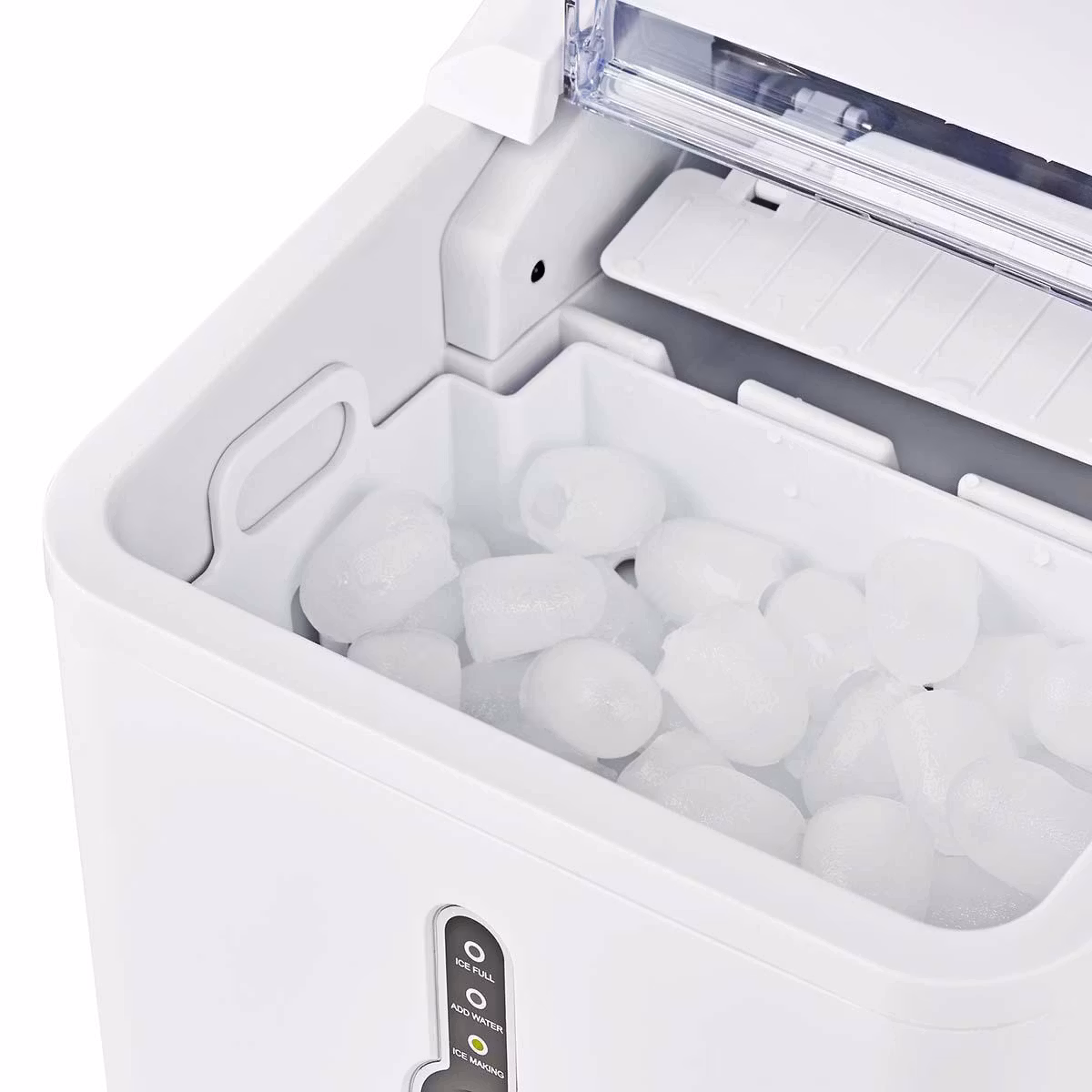 Isbitmaskin Isproduksjon 12 kg | Kapasitet 1.6 l | Hvit