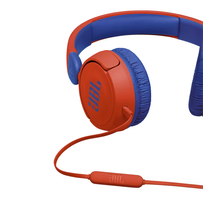JBL Kids Trådløse hodetelefoner, Rød, JR310