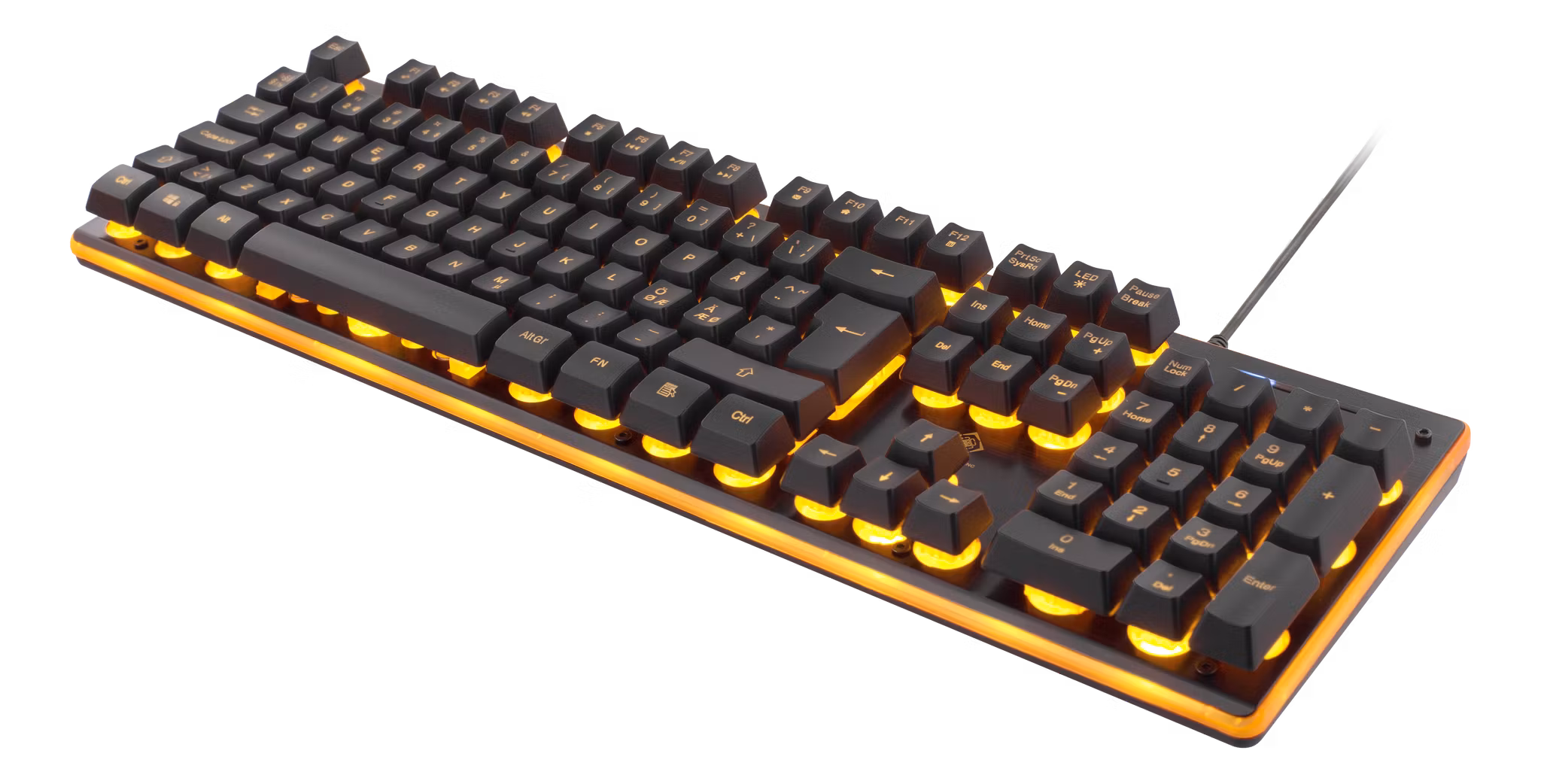 Deltaco Backlit Anti-Ghosting Gaming Keyboard