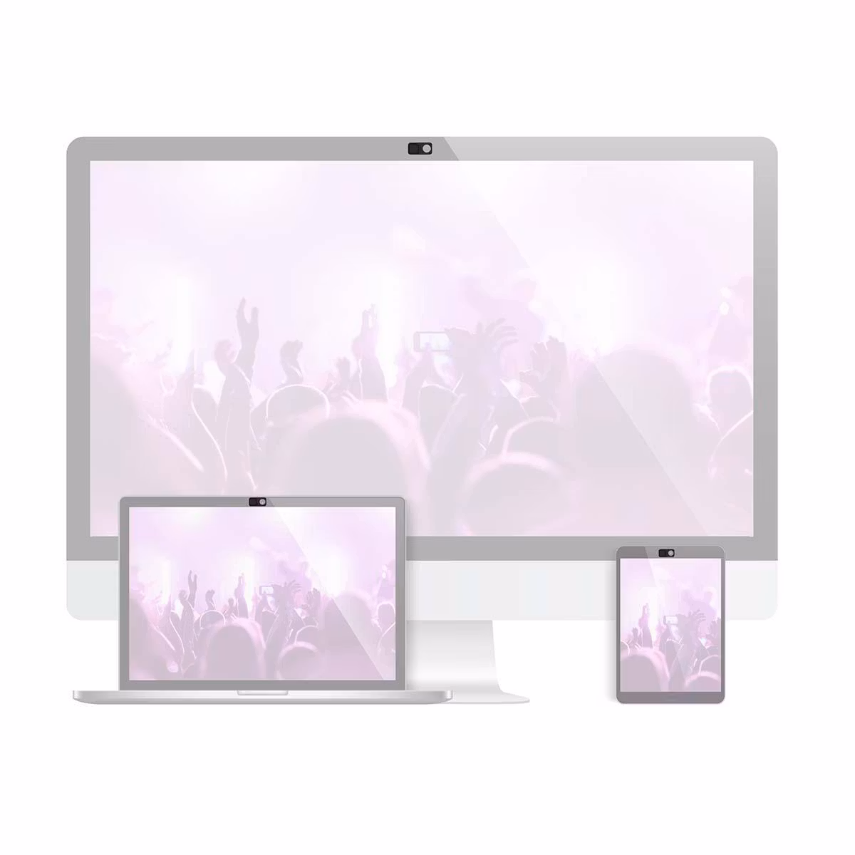 Webkamera Covers Brukes til: Notebook | Plast | Lim på baksiden | 3 stk.