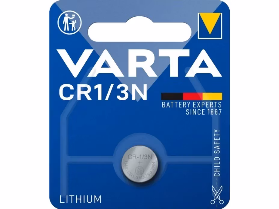 CR1/3N VARTA 3V-170MAH Lithium batteri | 11,6X10,8