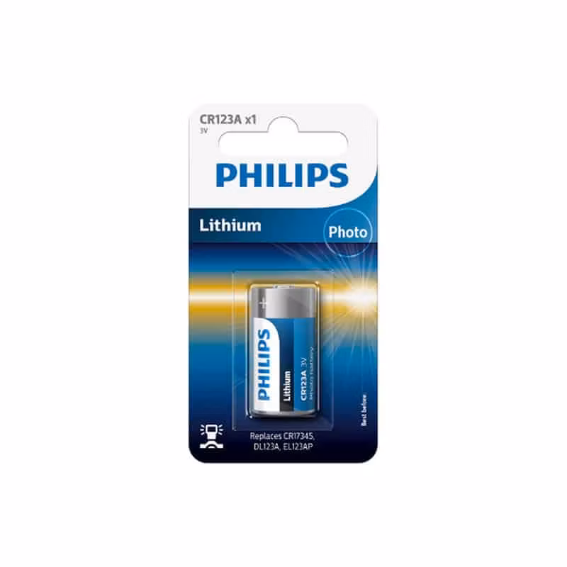 CR123A Fotobatteri