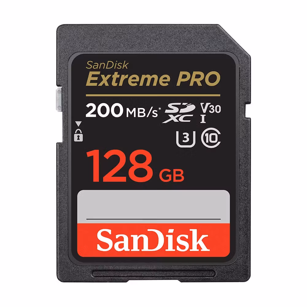 Sandisk SDXC Extreme Pro | 128GB | 200MB/s