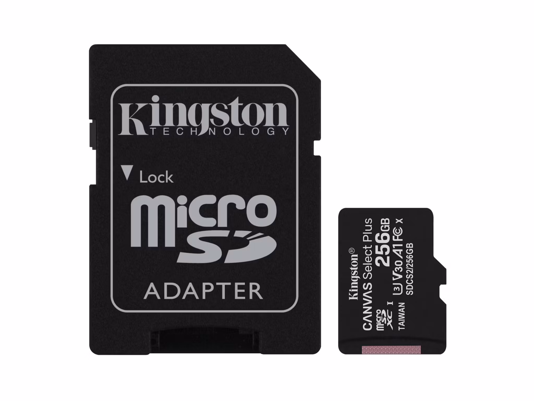 Kingston Canvas Select Plus microSD | 256GB | 100MB/s | Klasse 10