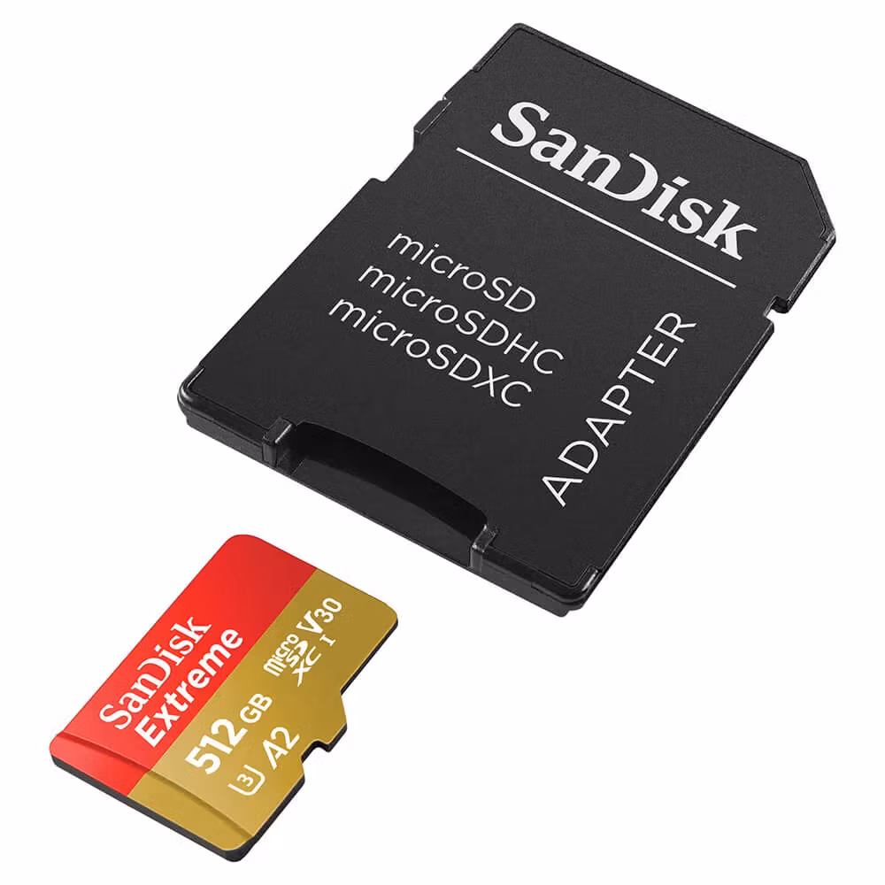 Sandisk MicroSDXC Extreme | 512GB | 190MB/s