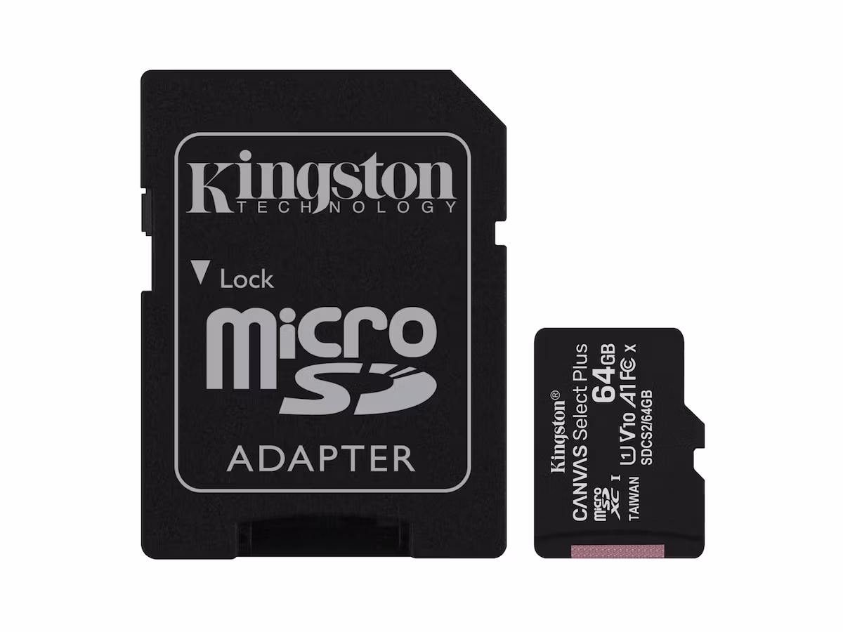Kingston Canvas Select Pro microSD | 64GB | 100MB/s