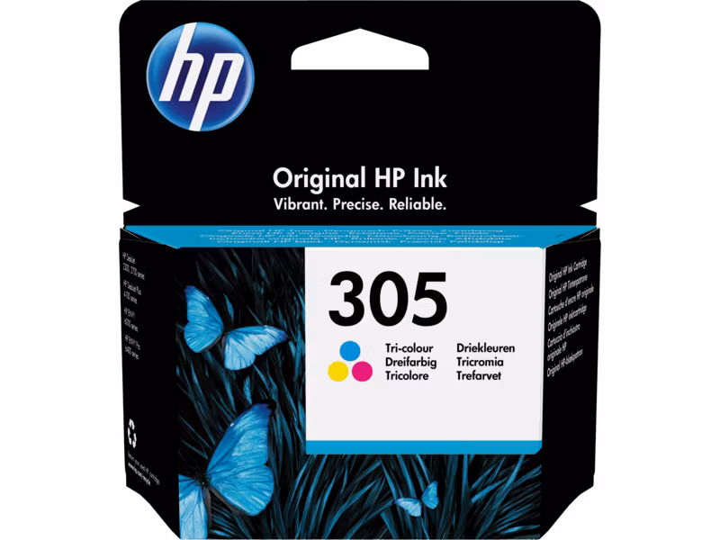 HP 305 Tri-color Ink Cartridge