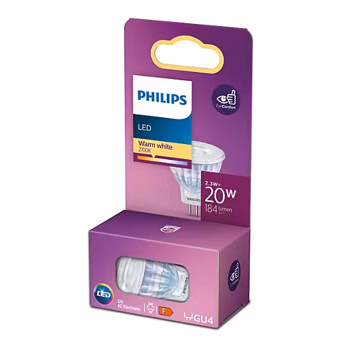 Philips LEDClassic 20W MR11 GU4 WW ND SRT6