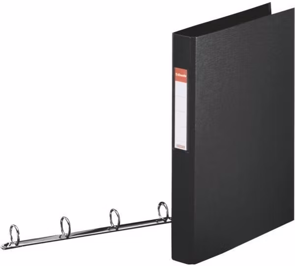 Ringperm A4 25mm sort 4RR