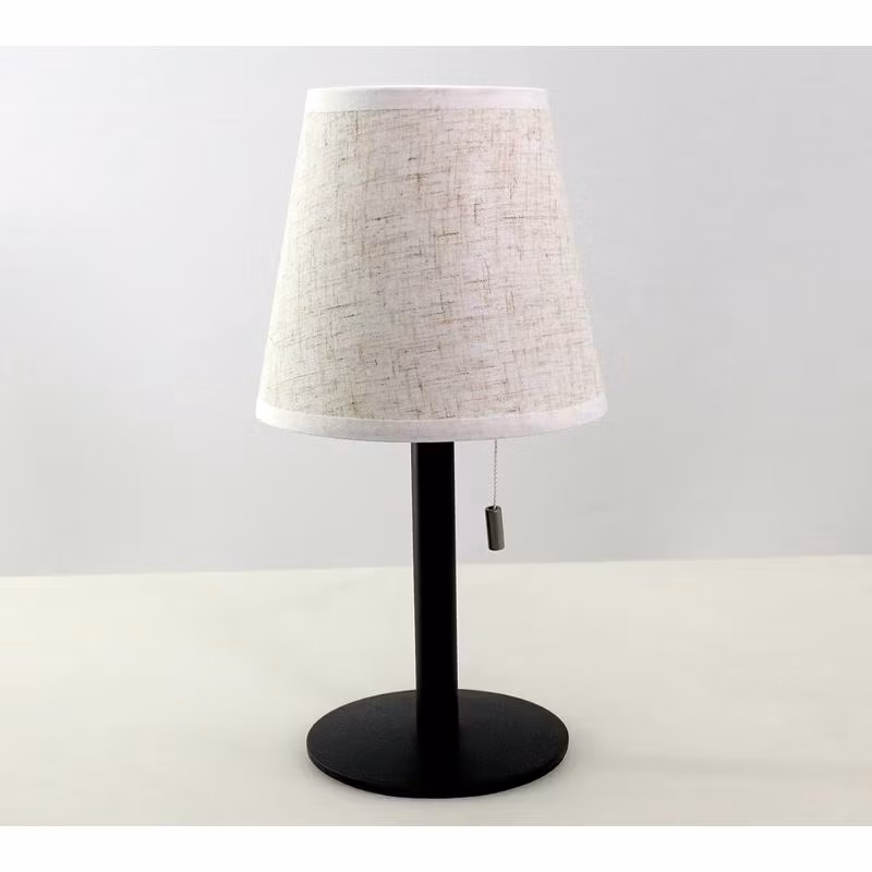 Homeline LED Bordlampe stålfot, beige