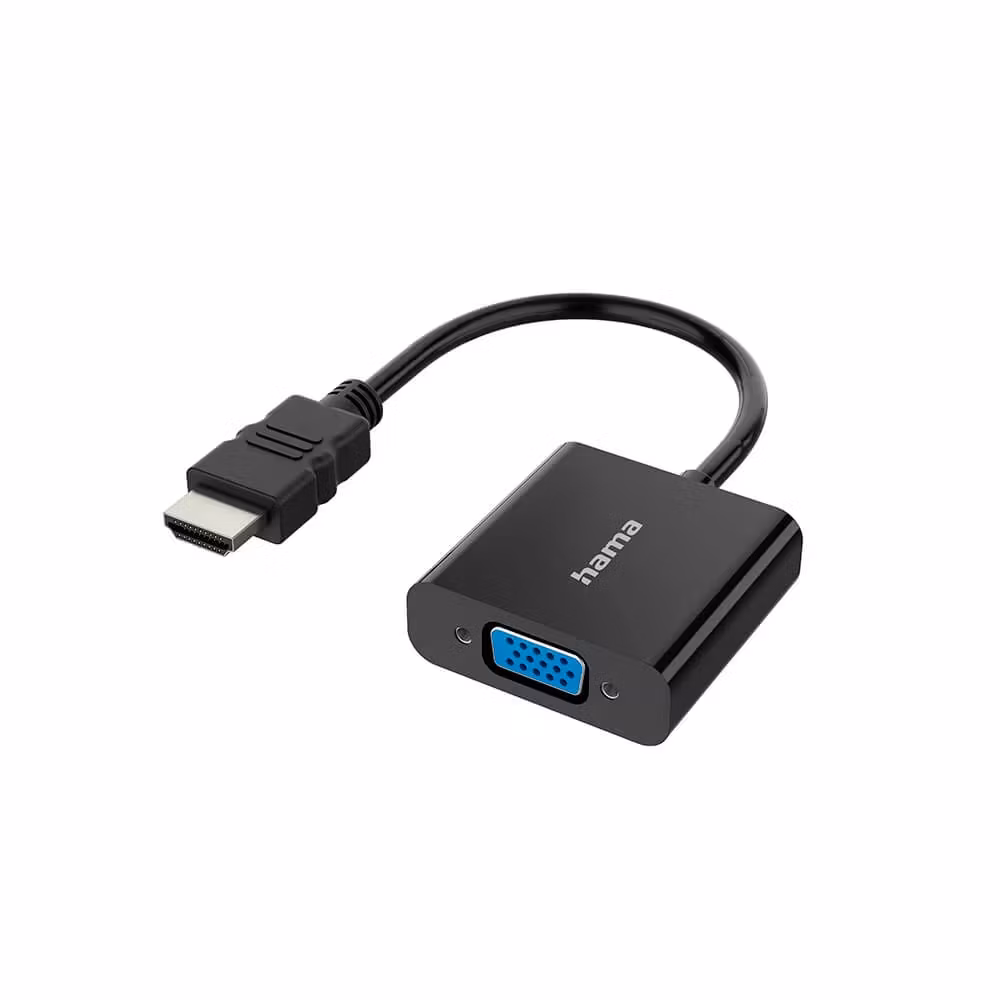 Hama Adapter HDMI-VGA Full-HD 1080p Svart