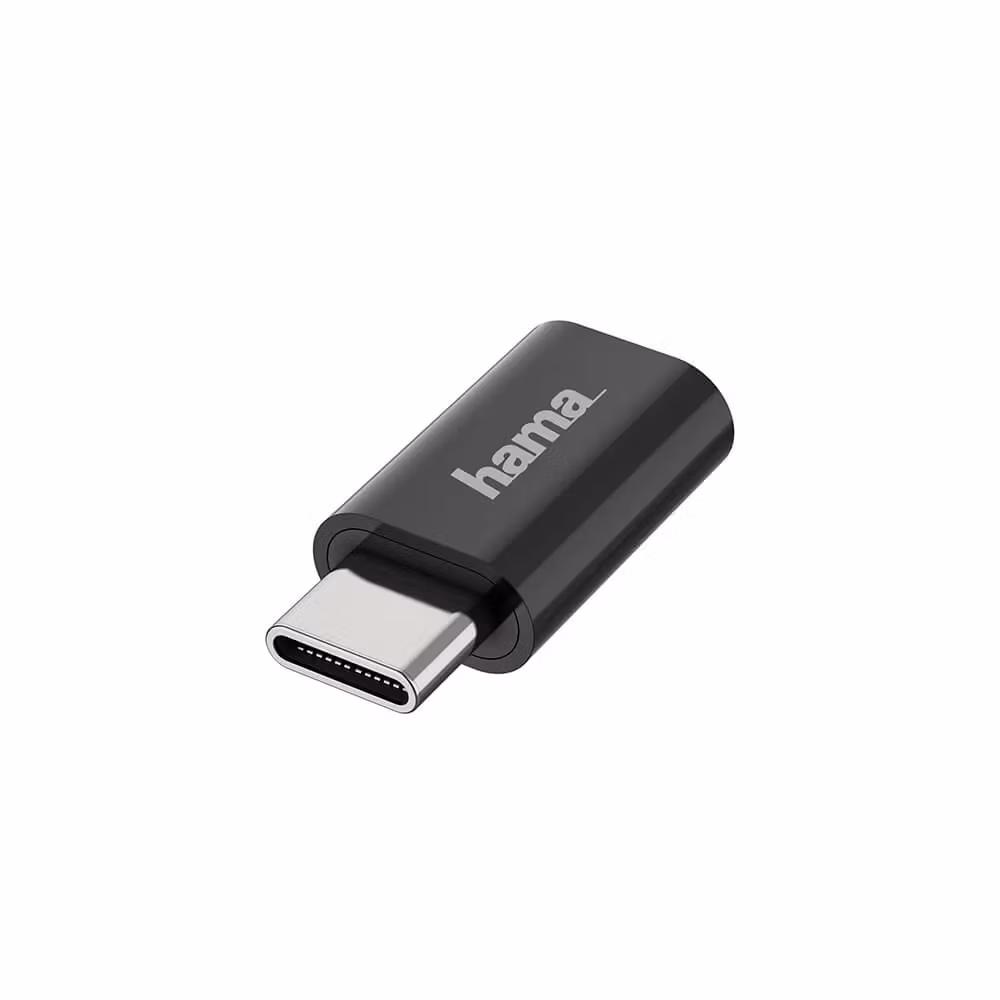 Hama USB-C Adapter til Micro-USB USB 2.0, 480 Mbps