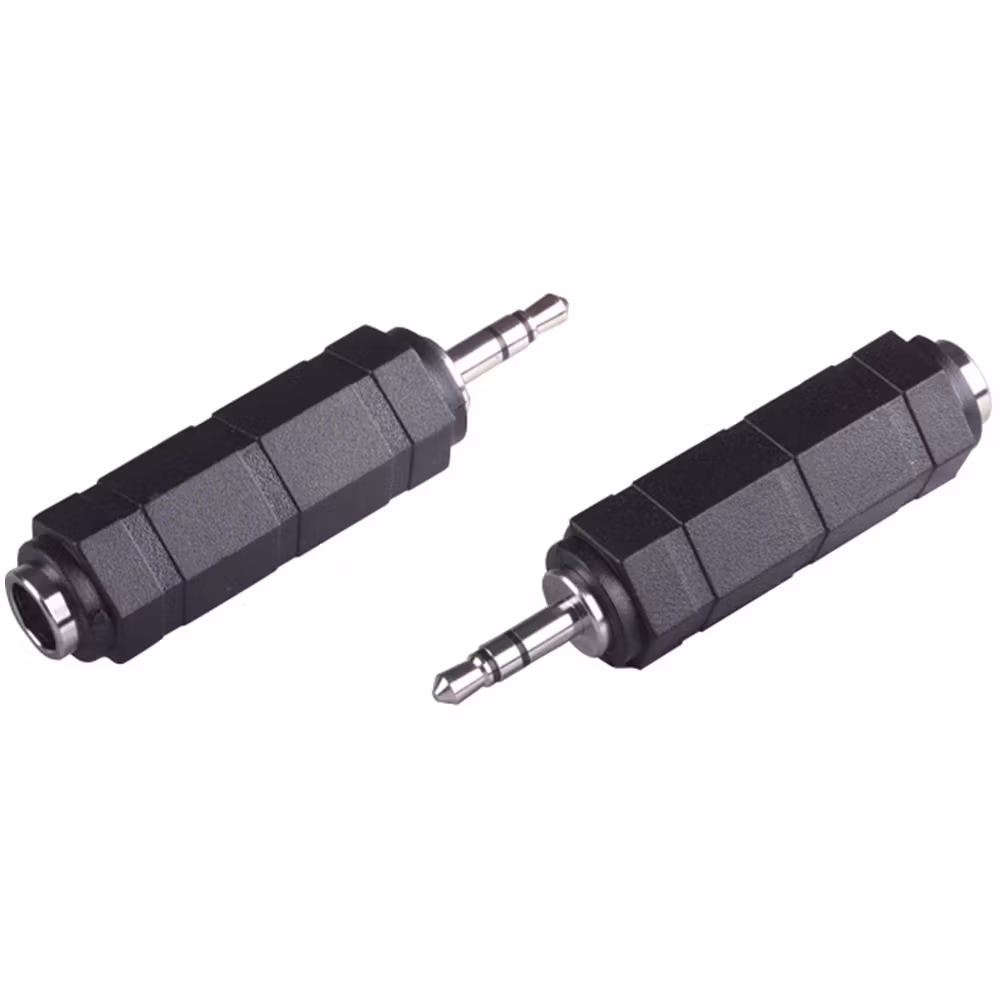 AUX Adapter 6.3 mm (F) - 3.5 mm (M) Stereo