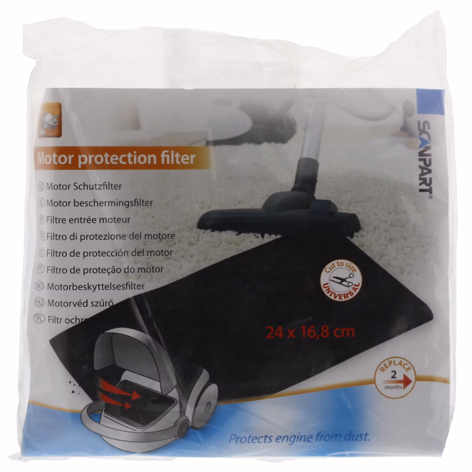 Støvsuger Motorfilter