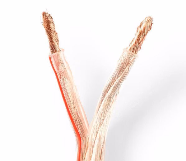 Høyttalerkabel 2x 6.0mm2 METERVARE pr meter (Velg egen lengde selv)