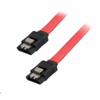 SATA kabel 0,5m 6GB/S SATA III med metallfeste