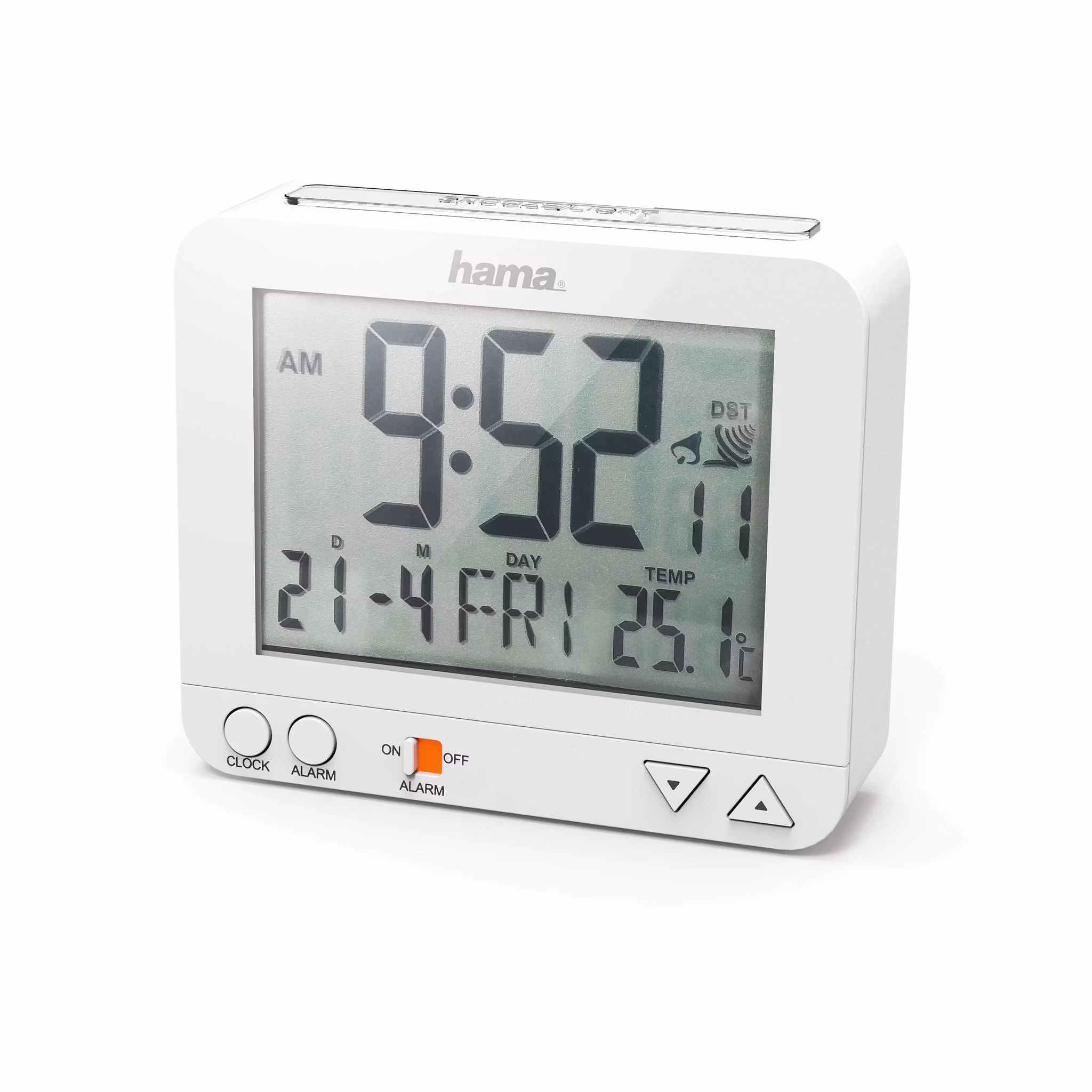 Vekkerklokke EarlyBird | Hvit