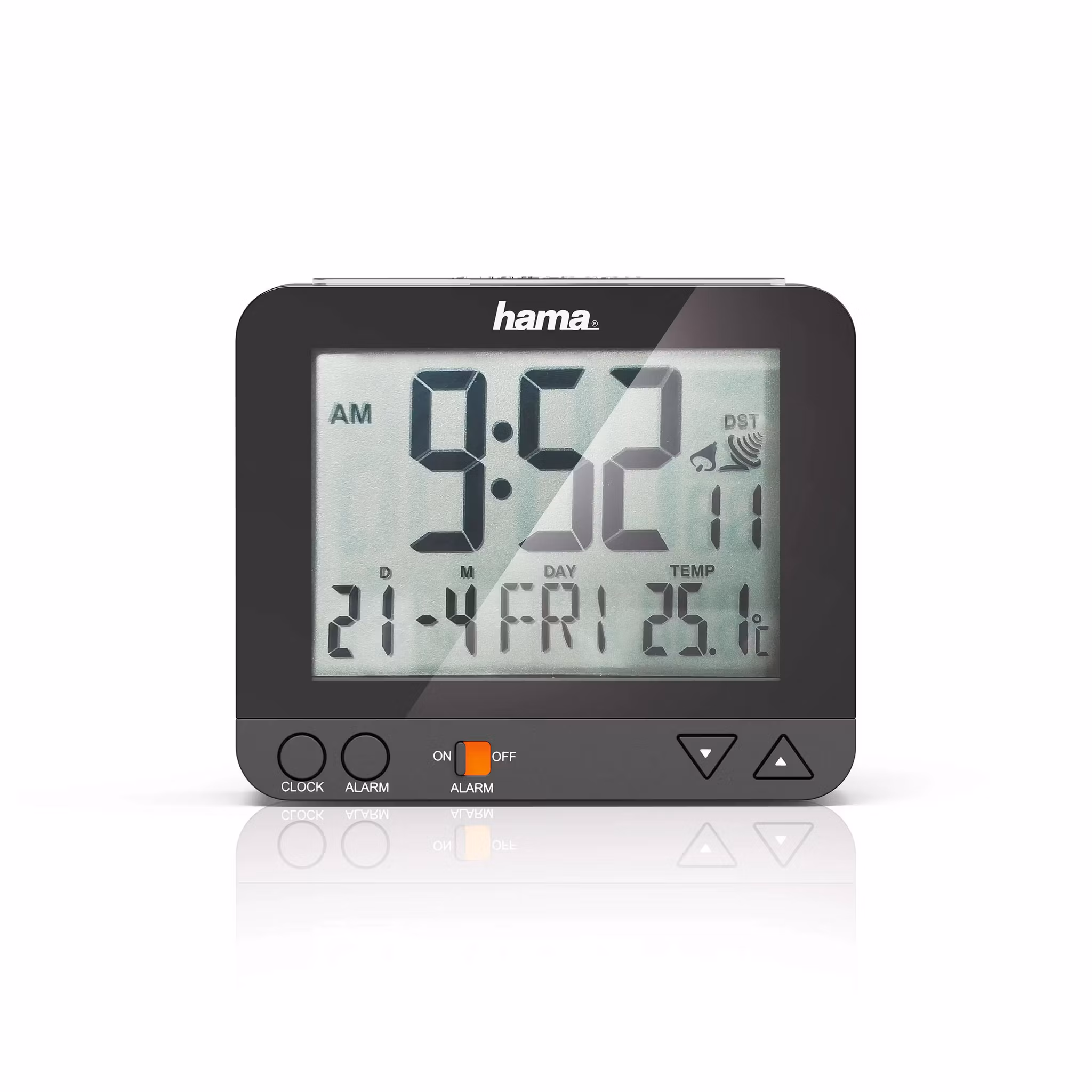 Vekkerklokke EarlyBird | Sort