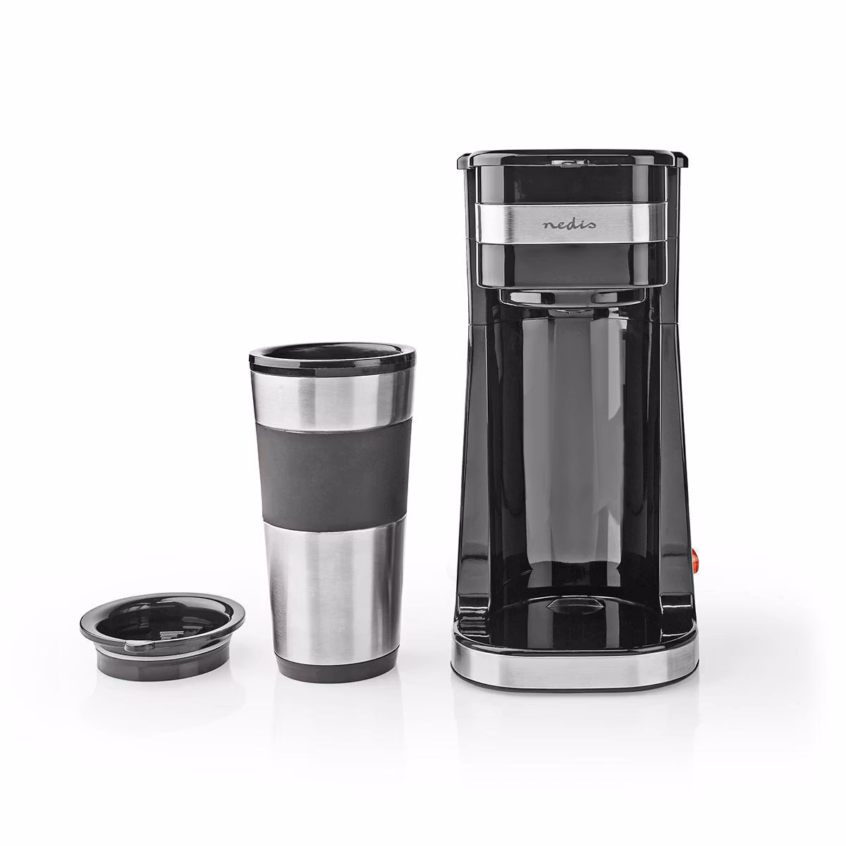 Kaffetrakter Filterkaffe | 0.4 l | 1 Kopp | Sort / Sølv