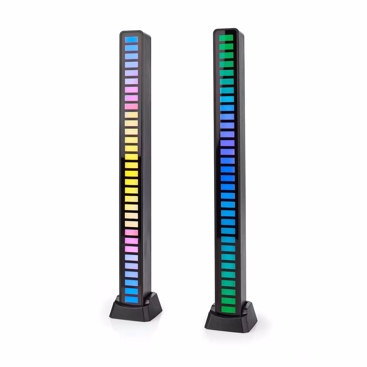 Spilllys RGB | Batteridrevet | Sort