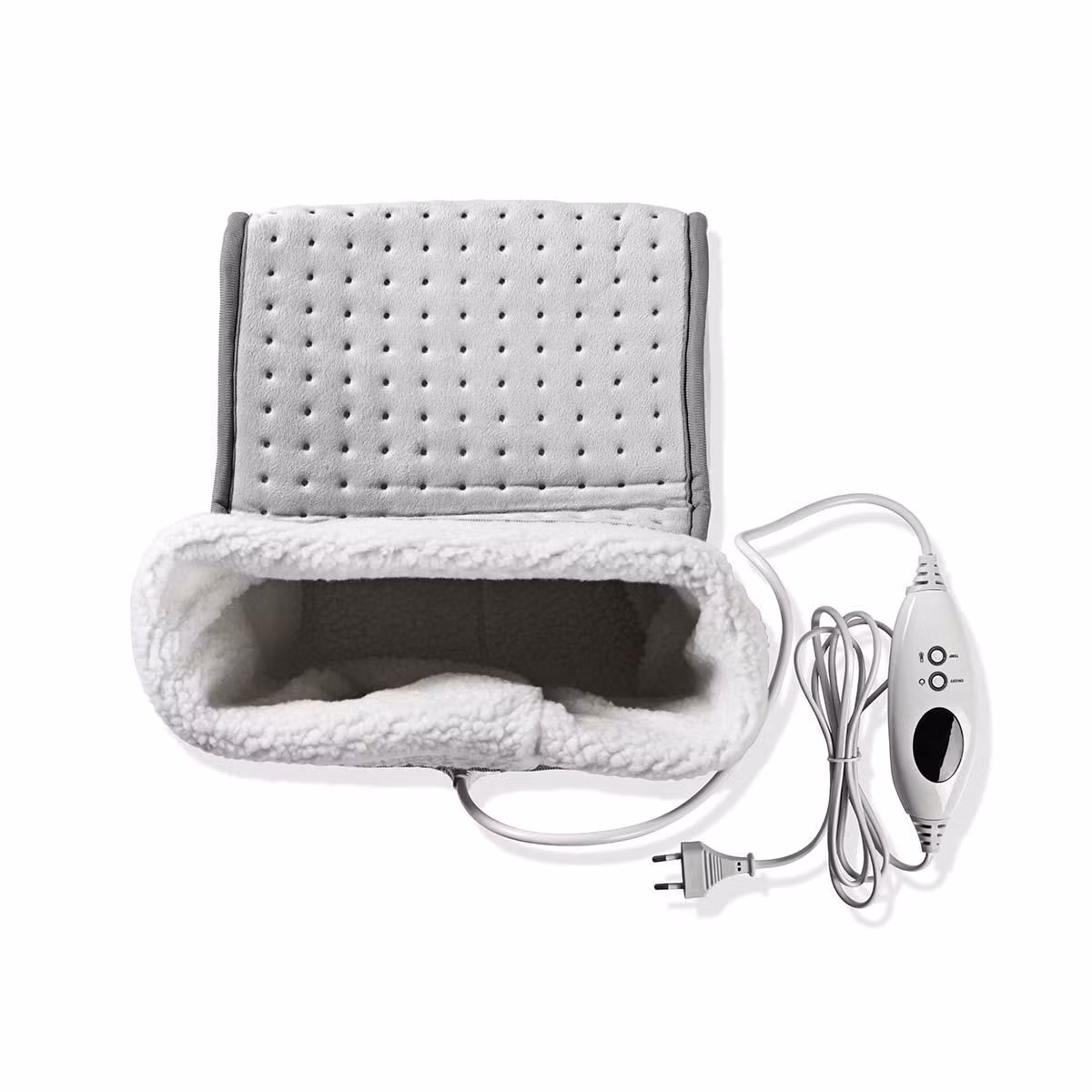 Fotvarmer med 6 varmeinnstillinger, vaskbar, timer og overopphetingsvern