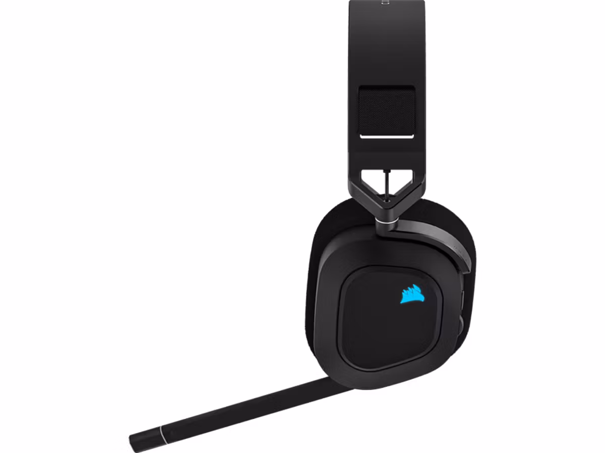 Corsair Trådløst Gaming Headset | RGB | HS80 | Sort