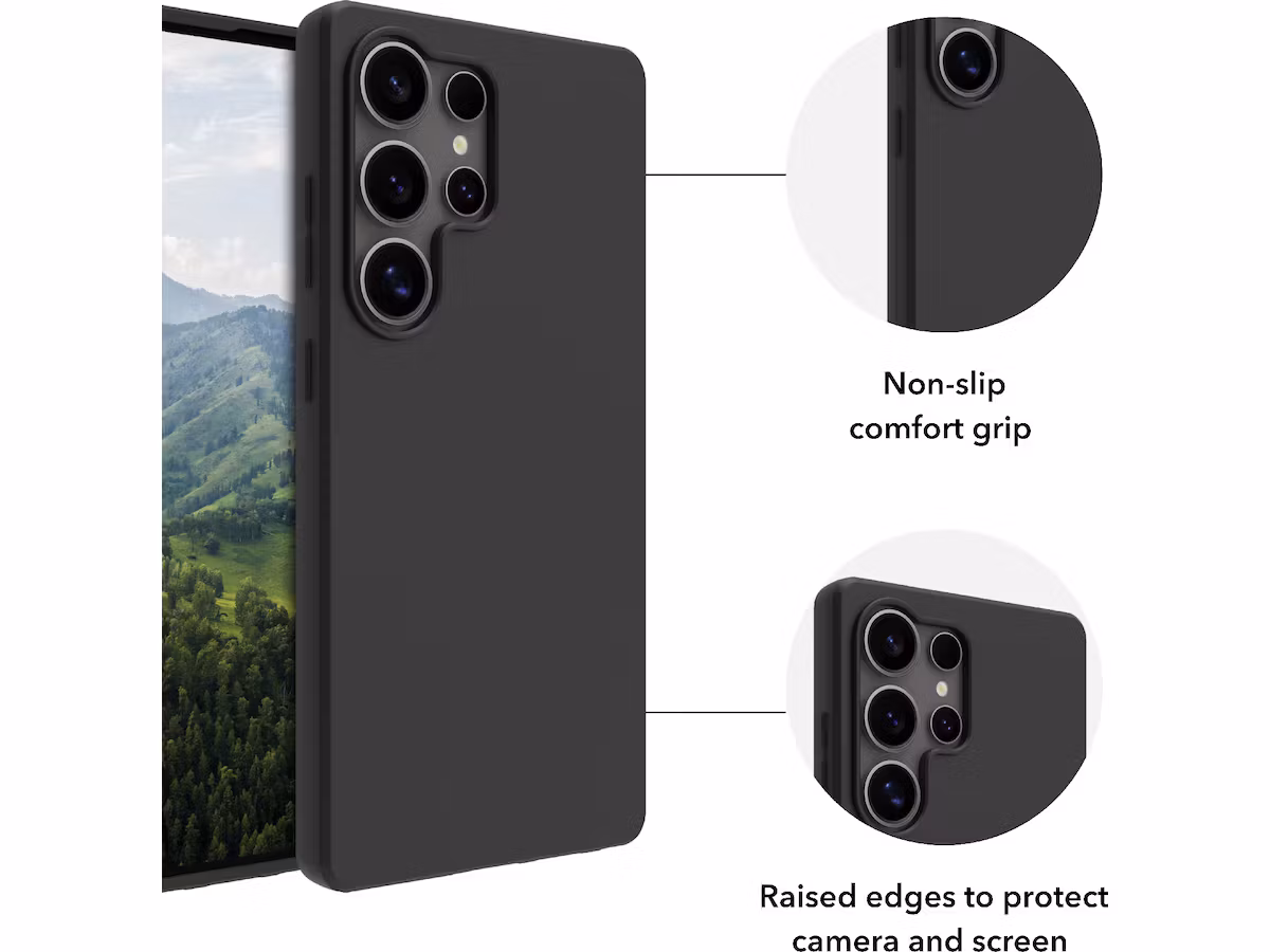 Mobildeksel Galaxy S25 Ultra | Sort