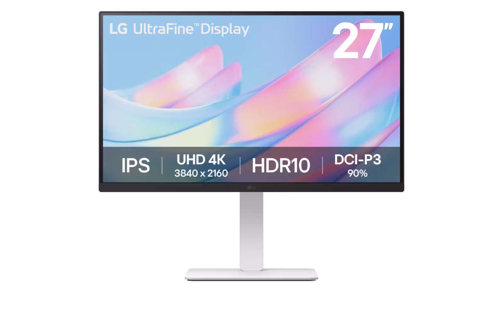 LG 27" 4K UHD UltraFine™ IPS-skjerm 3840x2160 IPS, 5ms, 1000:1, HDR10, 2xHDMI/DP