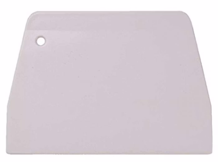 Deigkutter / deigskrape | 12.5 x 9 cm | Hvit