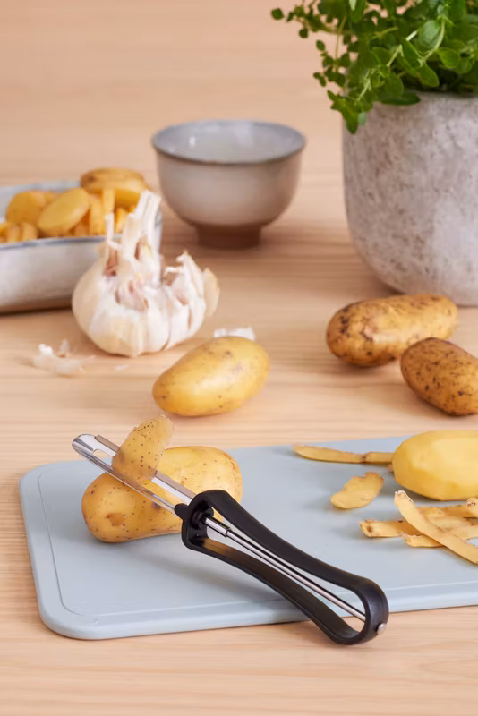 Potetskreller 16 cm | Sort