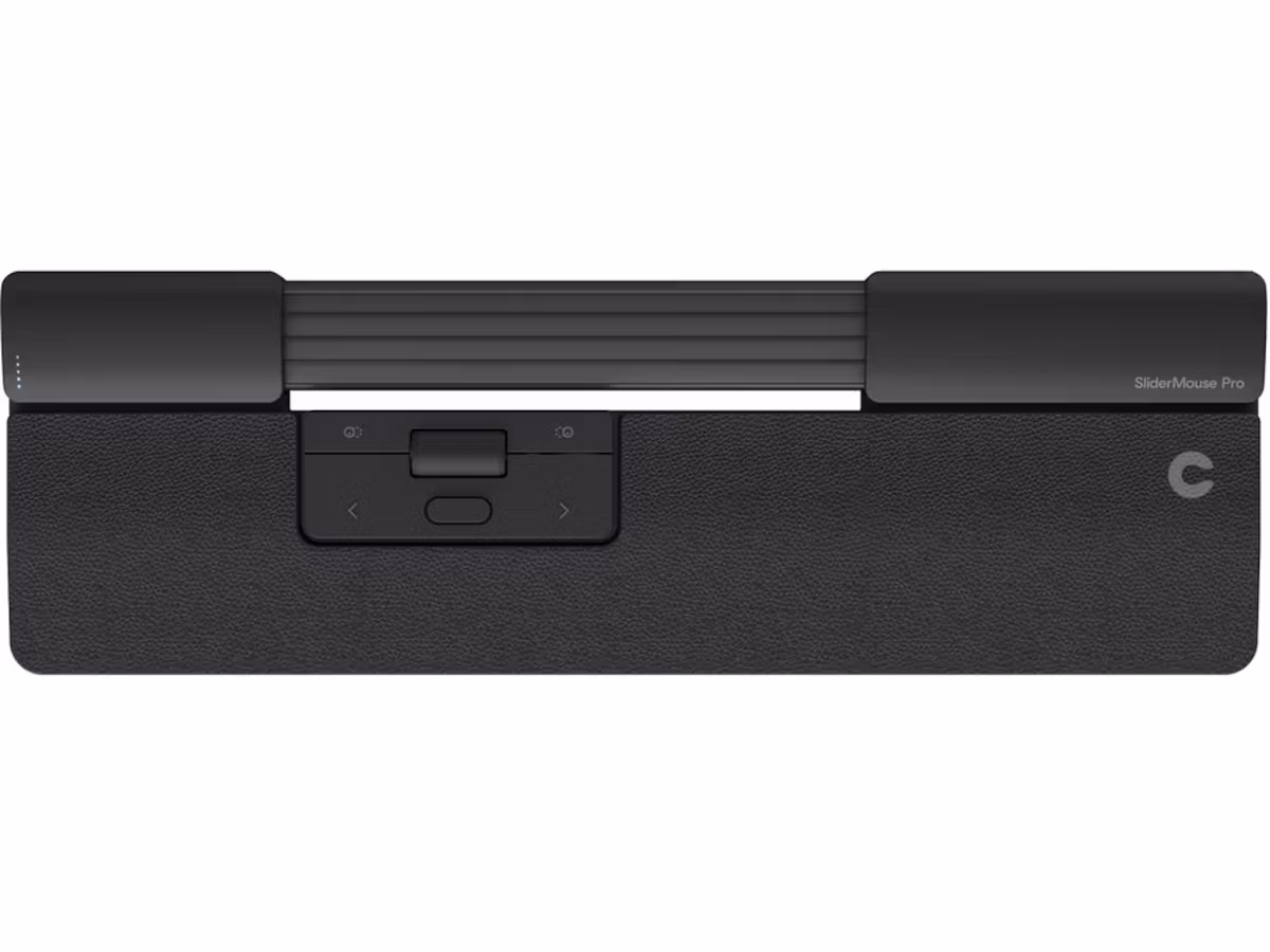 Contour SliderMouse Pro Slim Trådløs Mus | Sort