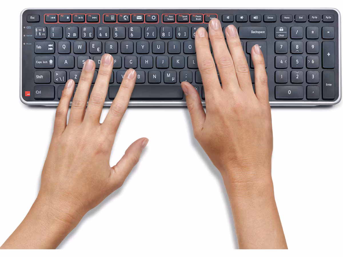 Contour Balance Ergonomi Trådløs Tastatur