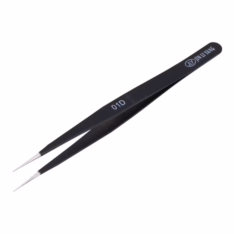 Ikke-magnetisk antistatisk pinsett / tweezers | Sort