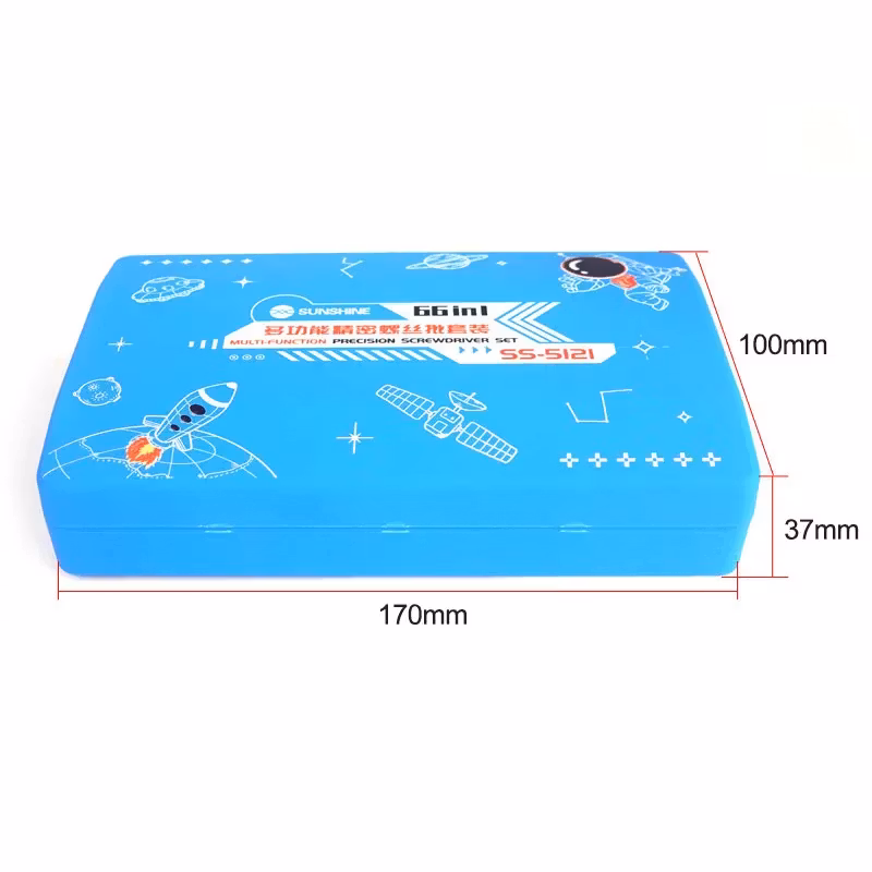 Sunshine SS-5121 Presisjonsskrutrekkersett 66-i-1