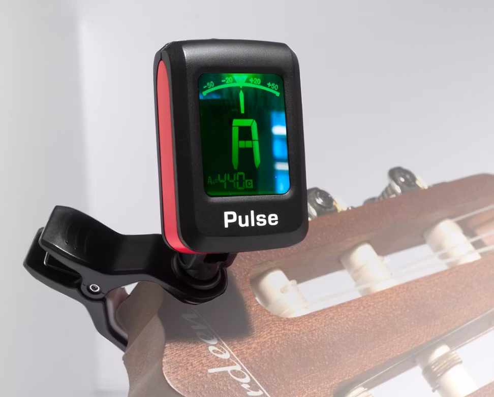 Gitarstemmer med Clip-on feste