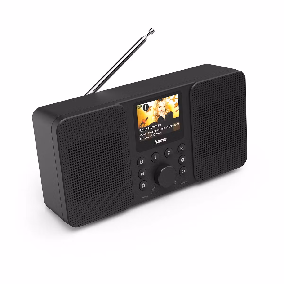 Radio Dab+ Fm Internet DIR10 Bluetooth Svart