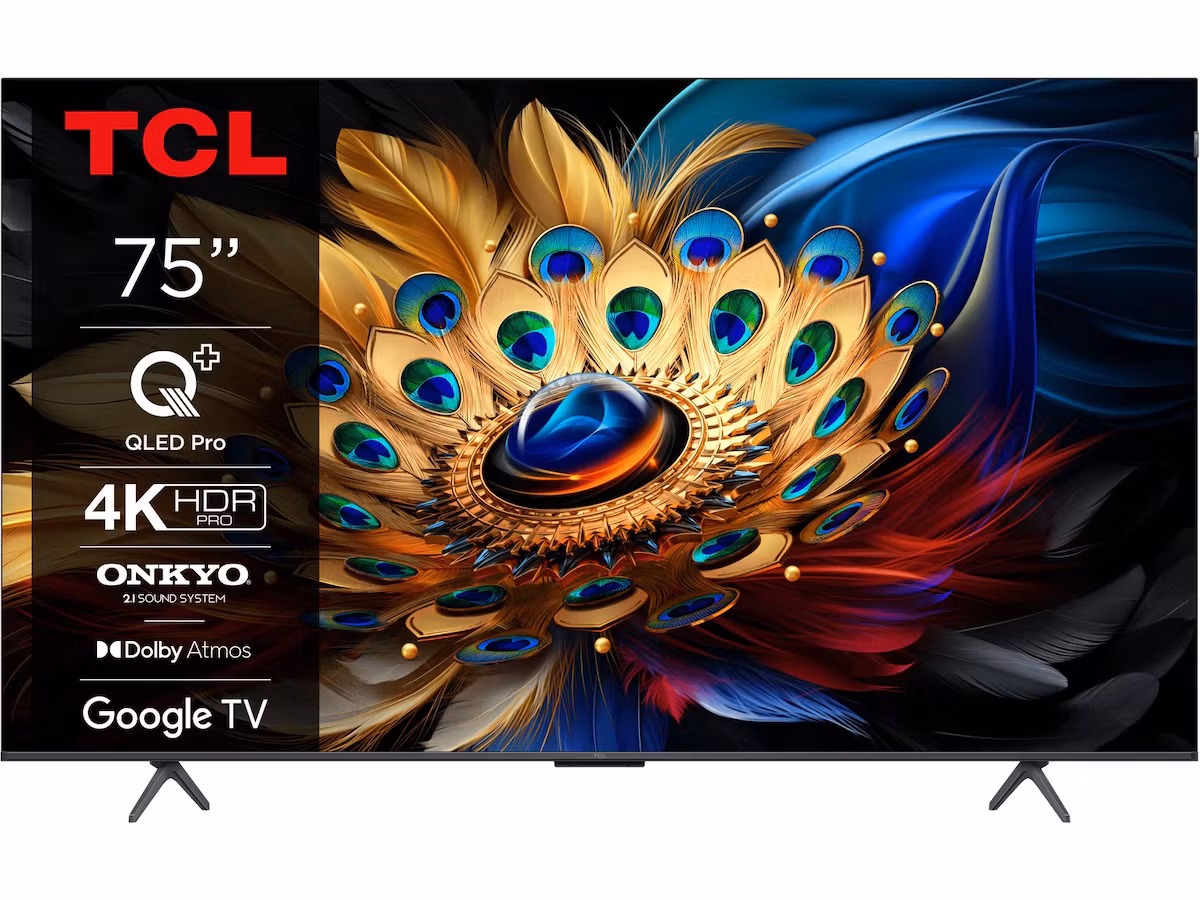 TCL 75" 75C61B QLED Pro 4K Google TV