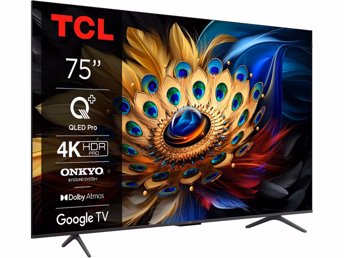 TCL 75" 75C61B QLED Pro 4K Google TV