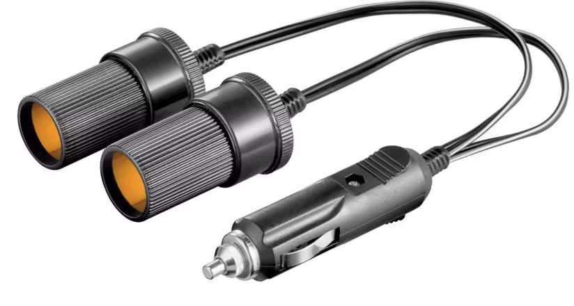 12V Adapter til bil 12/24V