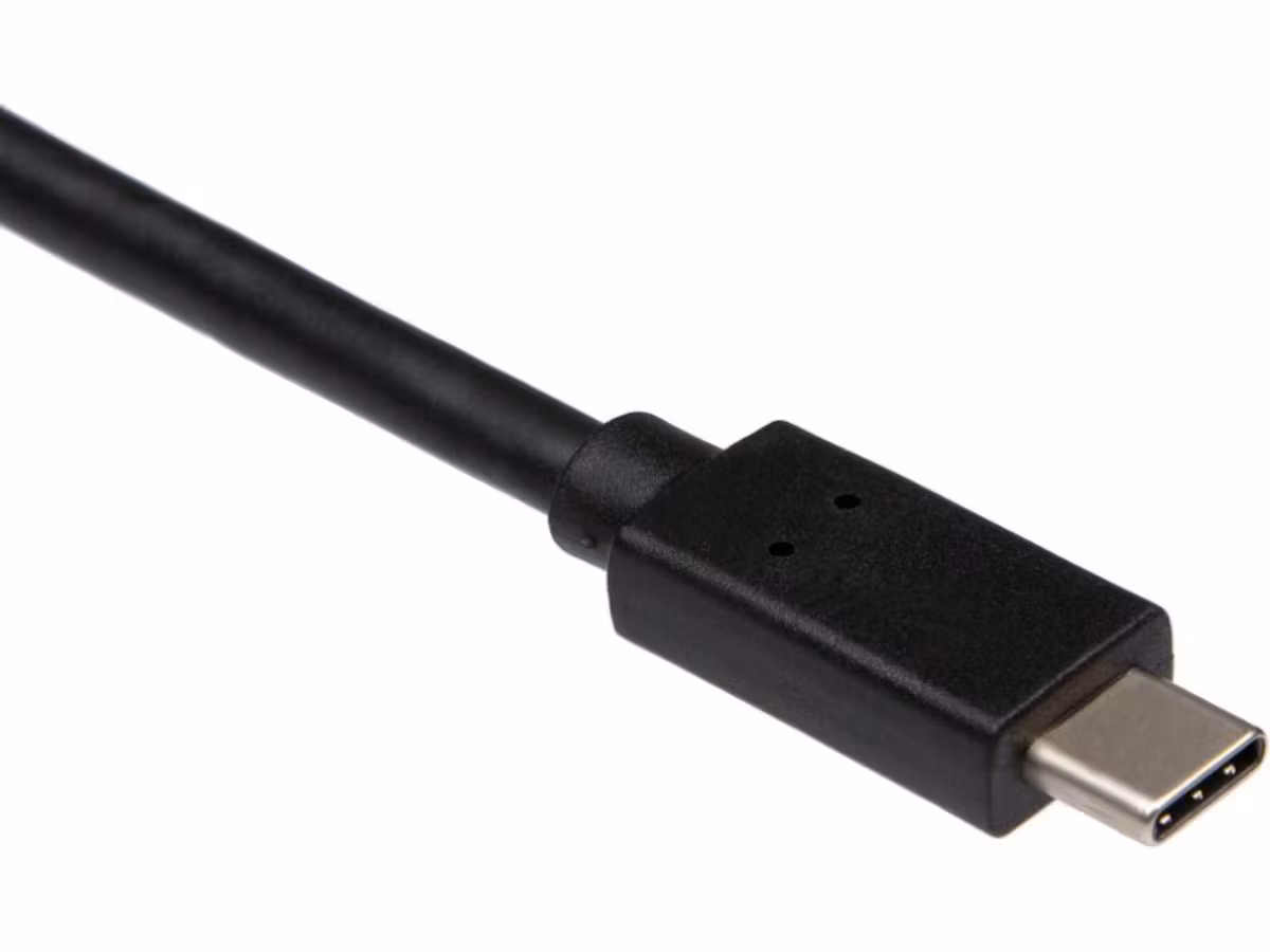 USB-C til USB Micro-B kabel 1 m, sort