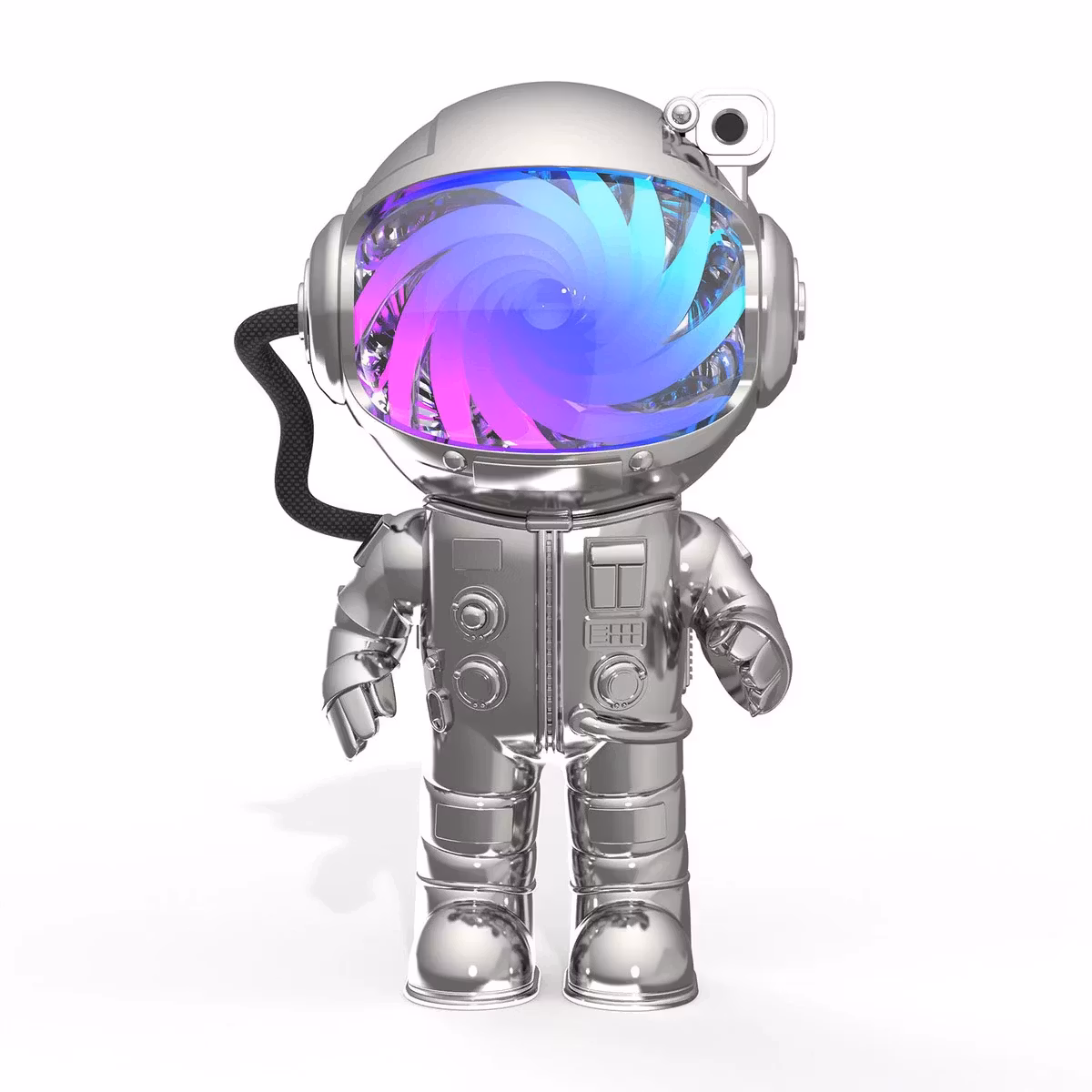 Projektor Stellar Light Space Sølv Astronaut