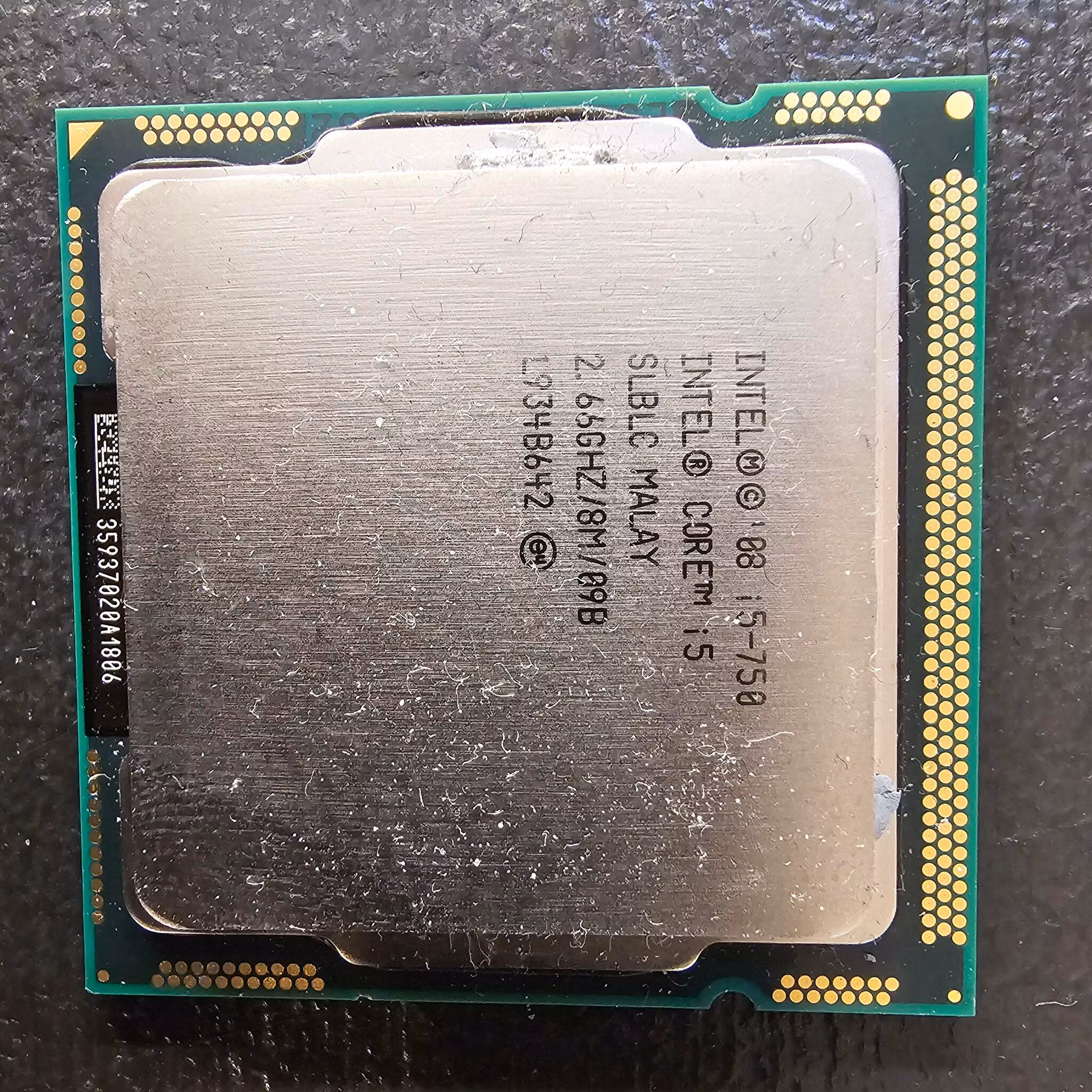 Intel Core i5-750 @ 2.67GHz Prosessor L934B642