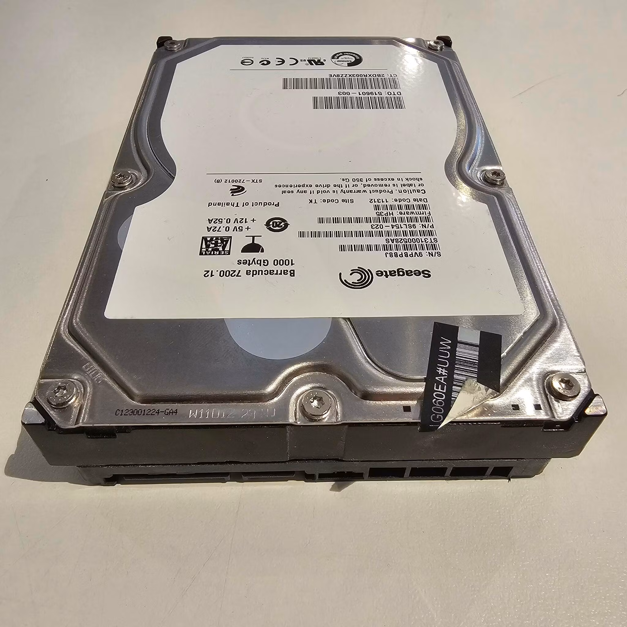 Seagate Barracuda 1TB 7200RPM ST31000528AS 3.5"