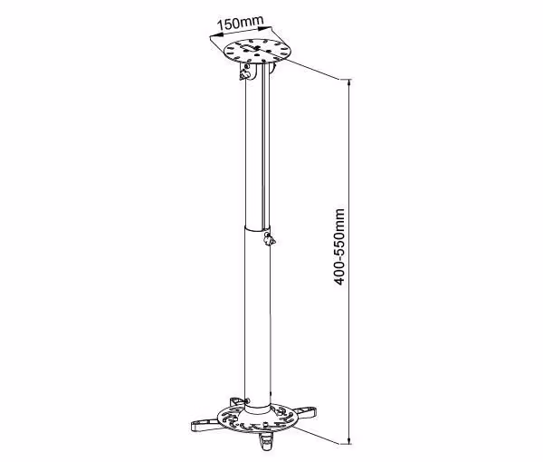 Vivolink Projector ceiling mount white