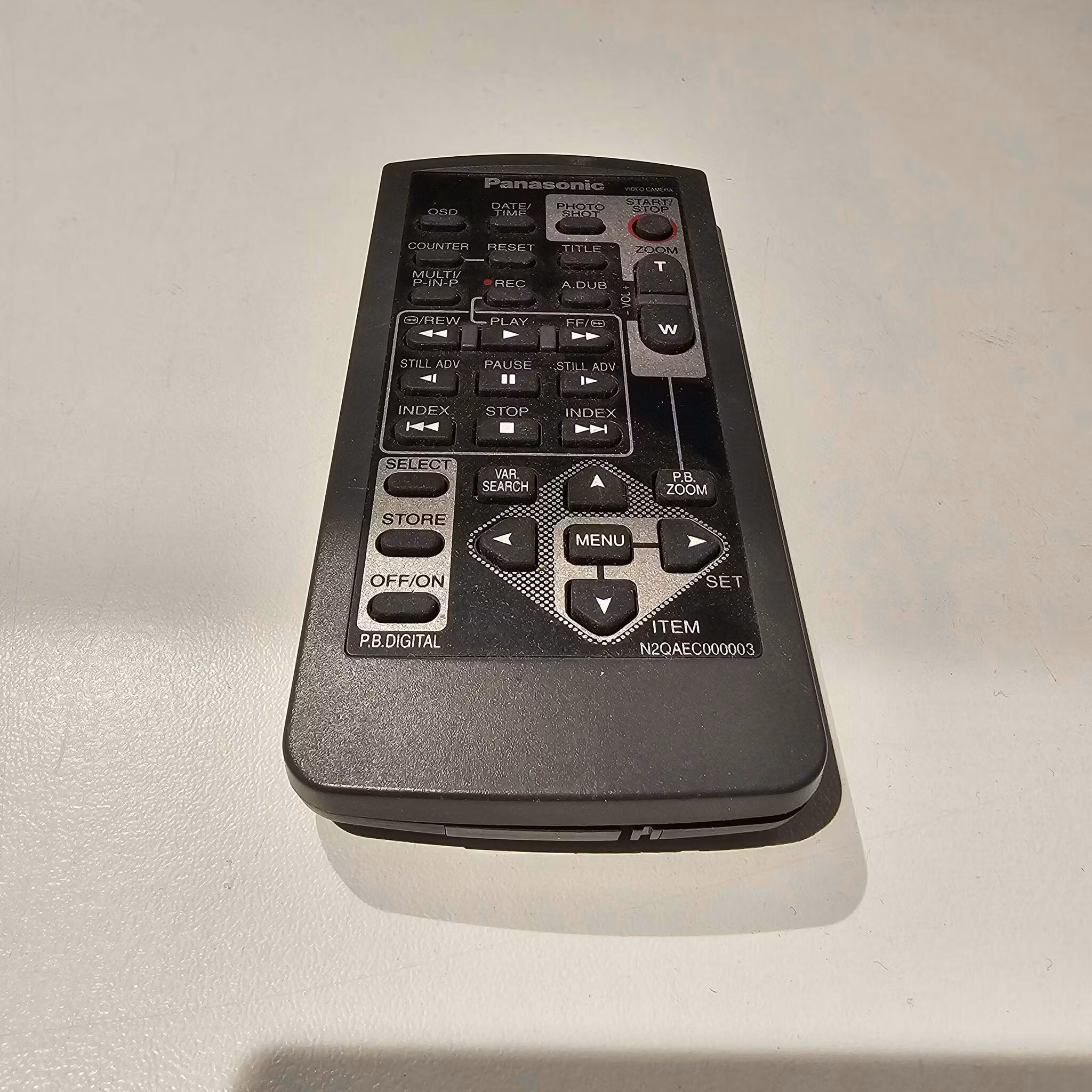 VINTAGE Panasonic MiniDV Video Camera Remote Control N2QAEC000003 DVX-100