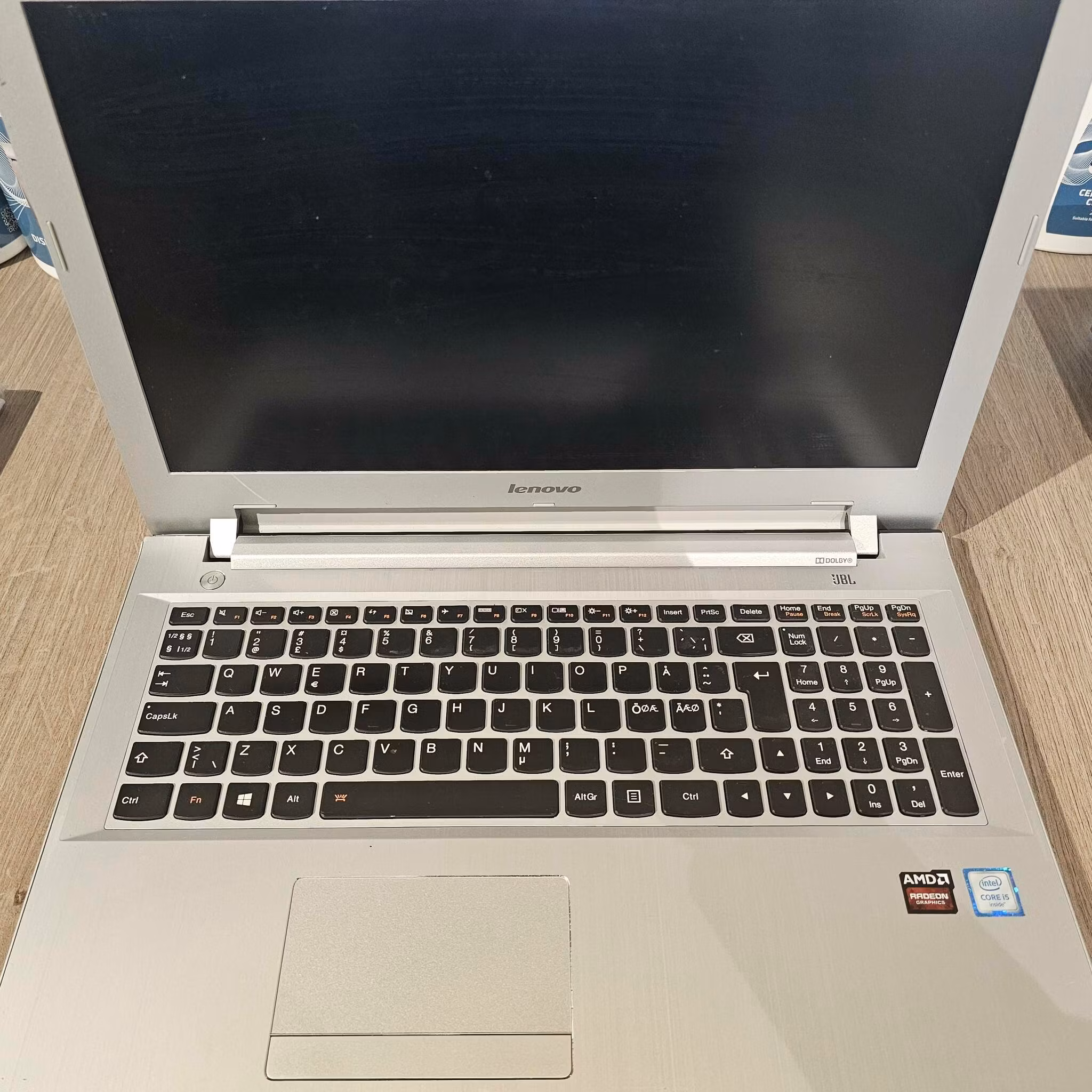 Lenovo 15.6" bærbar datamaskin Intel I5, 240GB, 6GB RAM, Win11