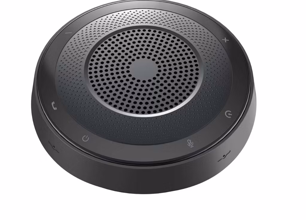 Trådløs konferansehøyttaler med Bluetooth og USB for arbeidsplassen