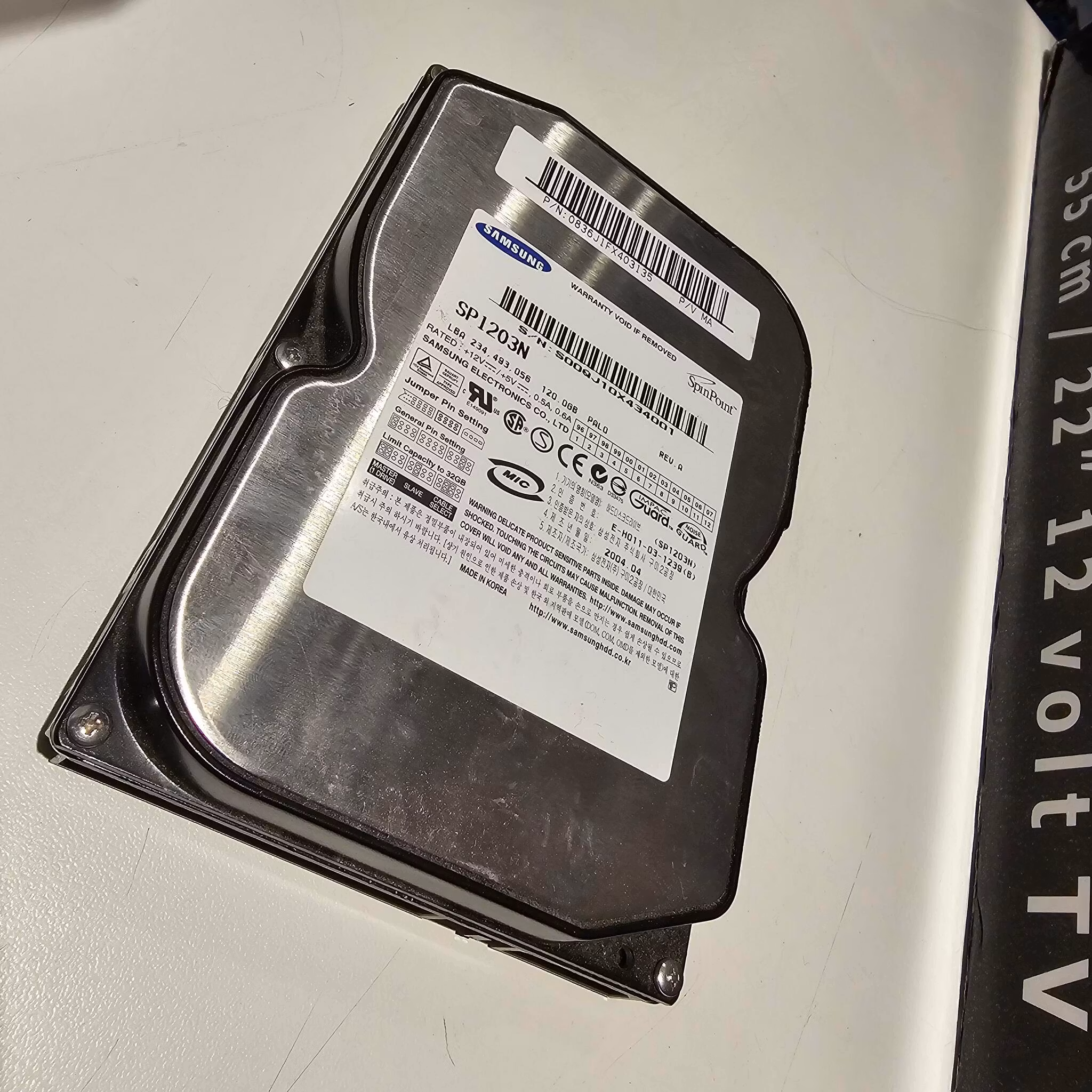 Seagate 120GB IDE 3.5" Harddisk SP1203N